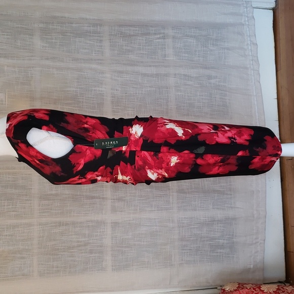 Lauren flowered cocktail dress - Picture 2 of 7